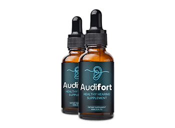 Two bottles of Audifort